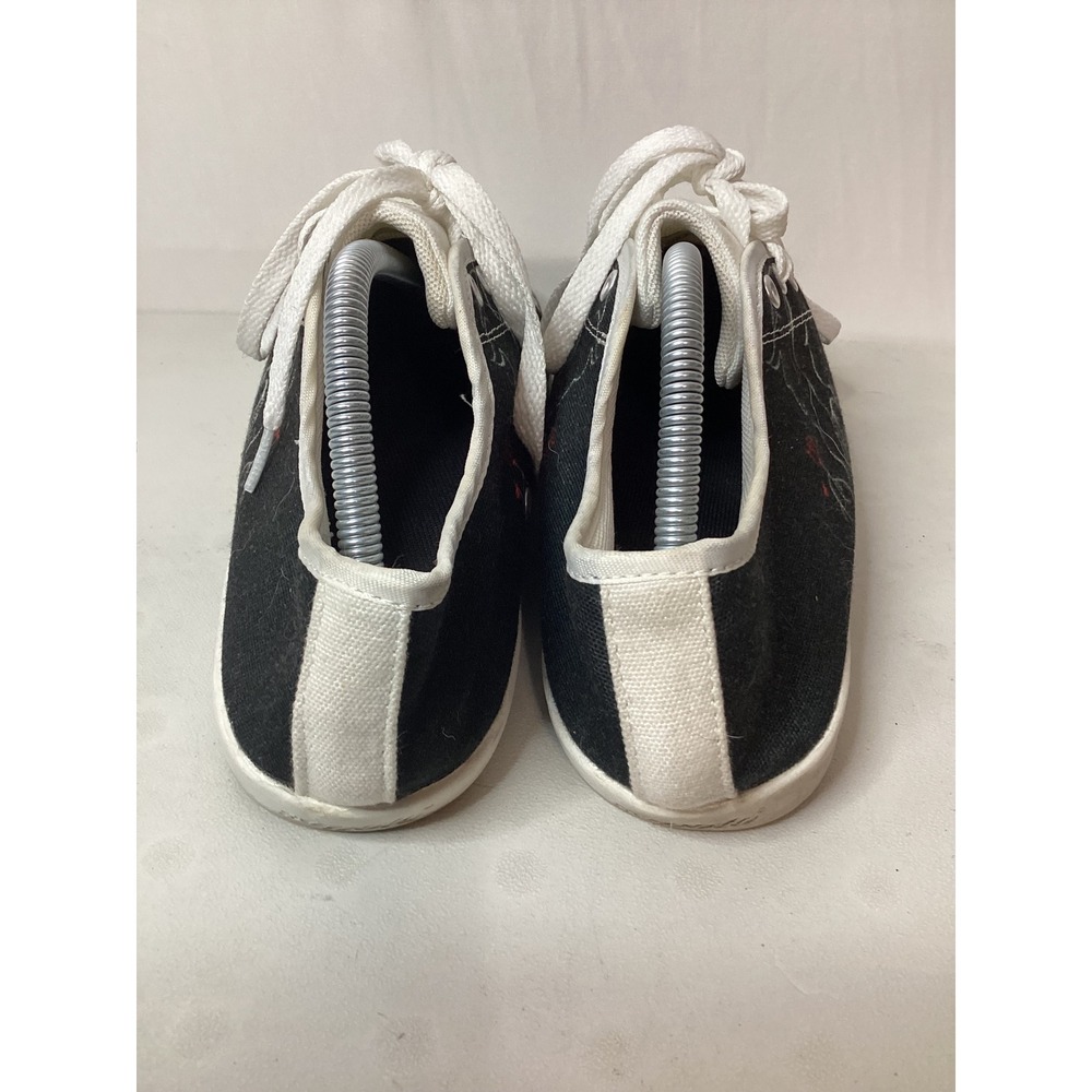 Womens Sneakers Low Top Canvas Beauty & the Beast Print Casual Shoes‎ - Picture 6 of 10